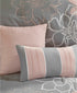 Madison Park Lola Cotton 7-Pc. King Comforter Set Grey Blush New $430